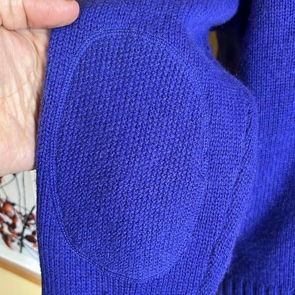 LORD & TAYLOR Size Large Dual Zip 
Super Wool Cashmere Exposed Zip Cardigan Luxe - Picture 14 of 16